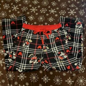 Disney Mickey Mouse Pajama Pants Size Large